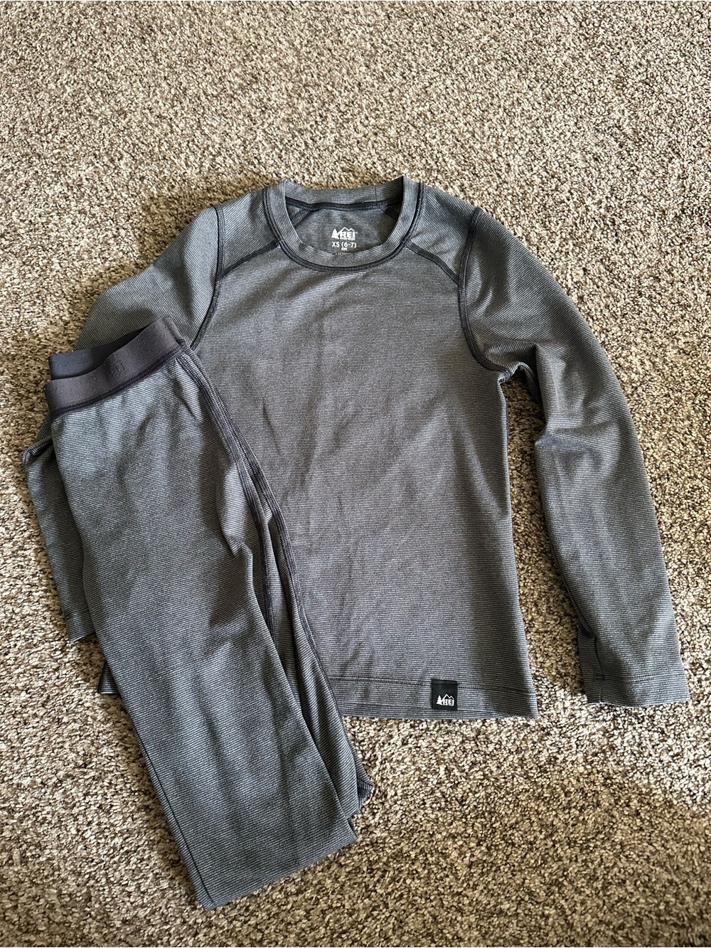 Midweight Thermal Base Layer Top and Bottom Set